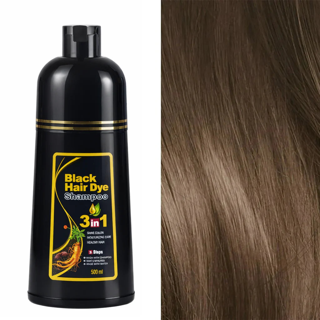 Shampoo Hair Dye 3 em 1
