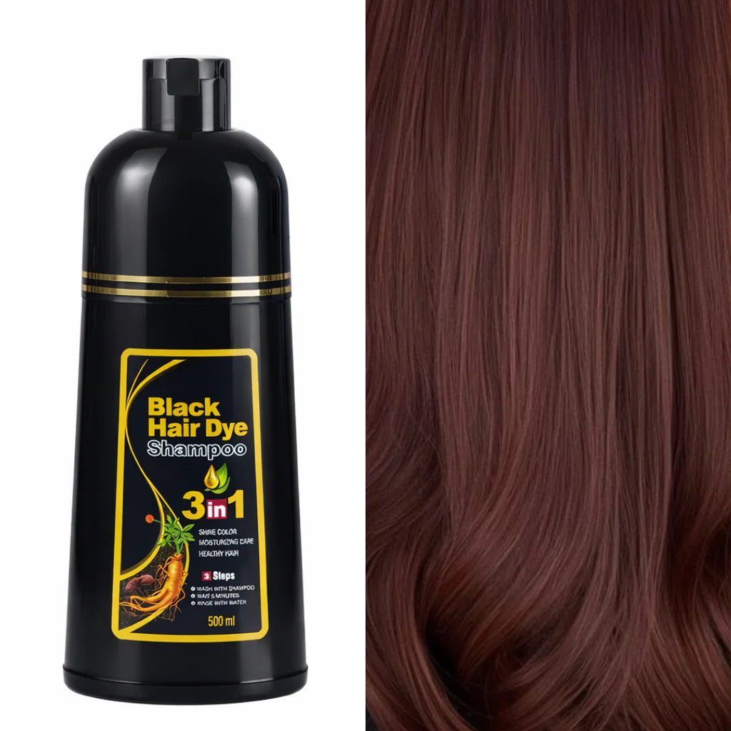 Shampoo Hair Dye 3 em 1