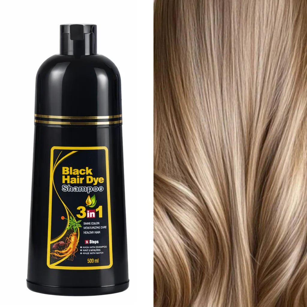 Shampoo Hair Dye 3 em 1