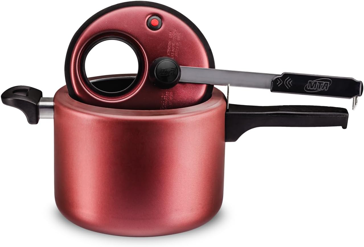 Panela de Pressão Com Visor Antiaderente (PAGUE 1 LEVE 2)