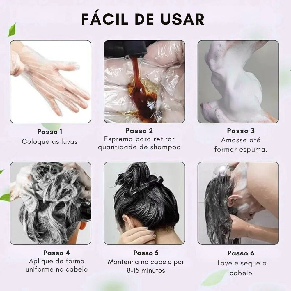 Shampoo Brimless Natural 3 em 1 (Dura até 6 meses!) + BRINDE EXCLUSIVO