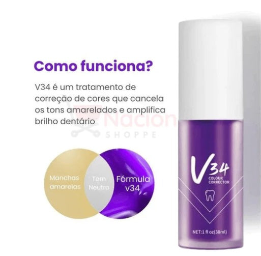 Clareador Dental V34