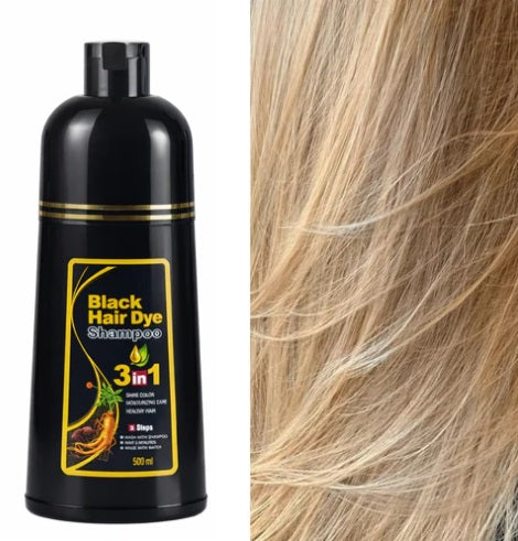 Shampoo Hair Dye 3 em 1