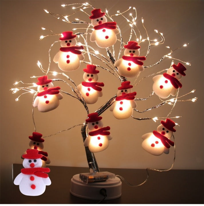 Luzes de Corda de Árvore de Natal