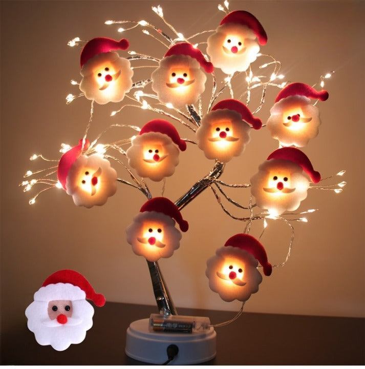 Luzes de Corda de Árvore de Natal